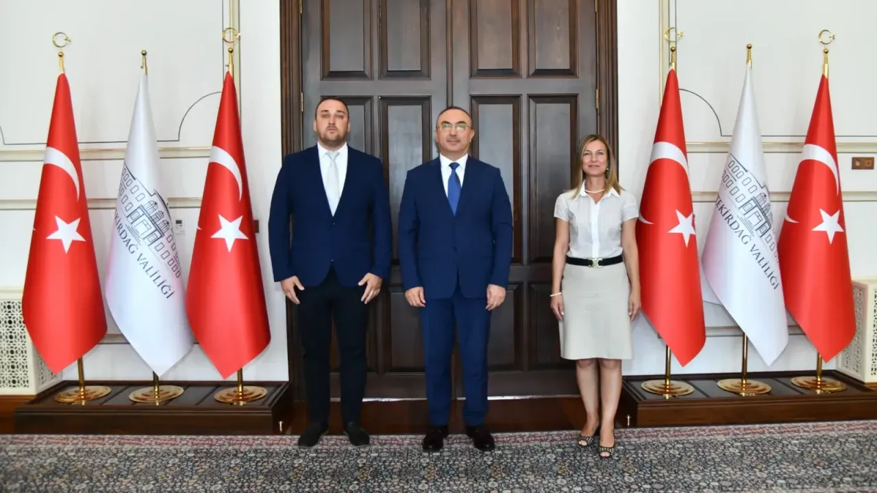 RODOST Yönetiminden Tekirdağ Valisi Recep Soytürk’e Ziyaret (Çerkezköy Haber)
